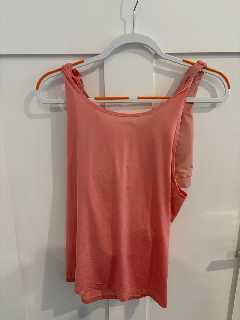 lululemon athletica Dusty Rose Knotted Strap Tank